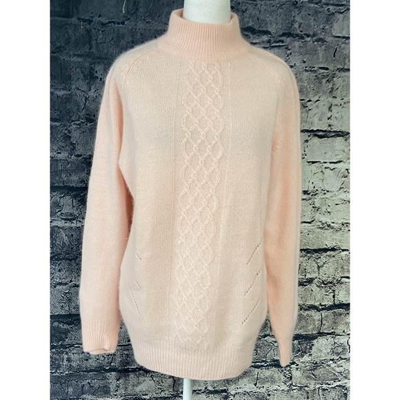 Jason Maxwell Sweater Womens Small Lambswool Angora‎ Rabbit Hair Knit Pullover - Picture 12 of 13